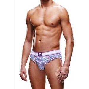 🦋B2G1🦋PROWLER Men’s UNIDREAM Pattern Open Exposed Back Brief Underwear Purple